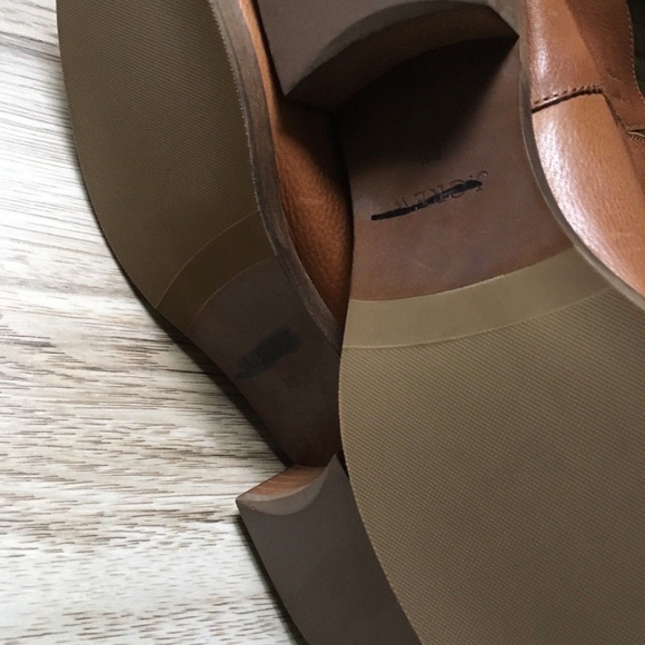 Jcrew Ryder Low Tan Leather Boots Size 8.5M - Picture 5 of 5